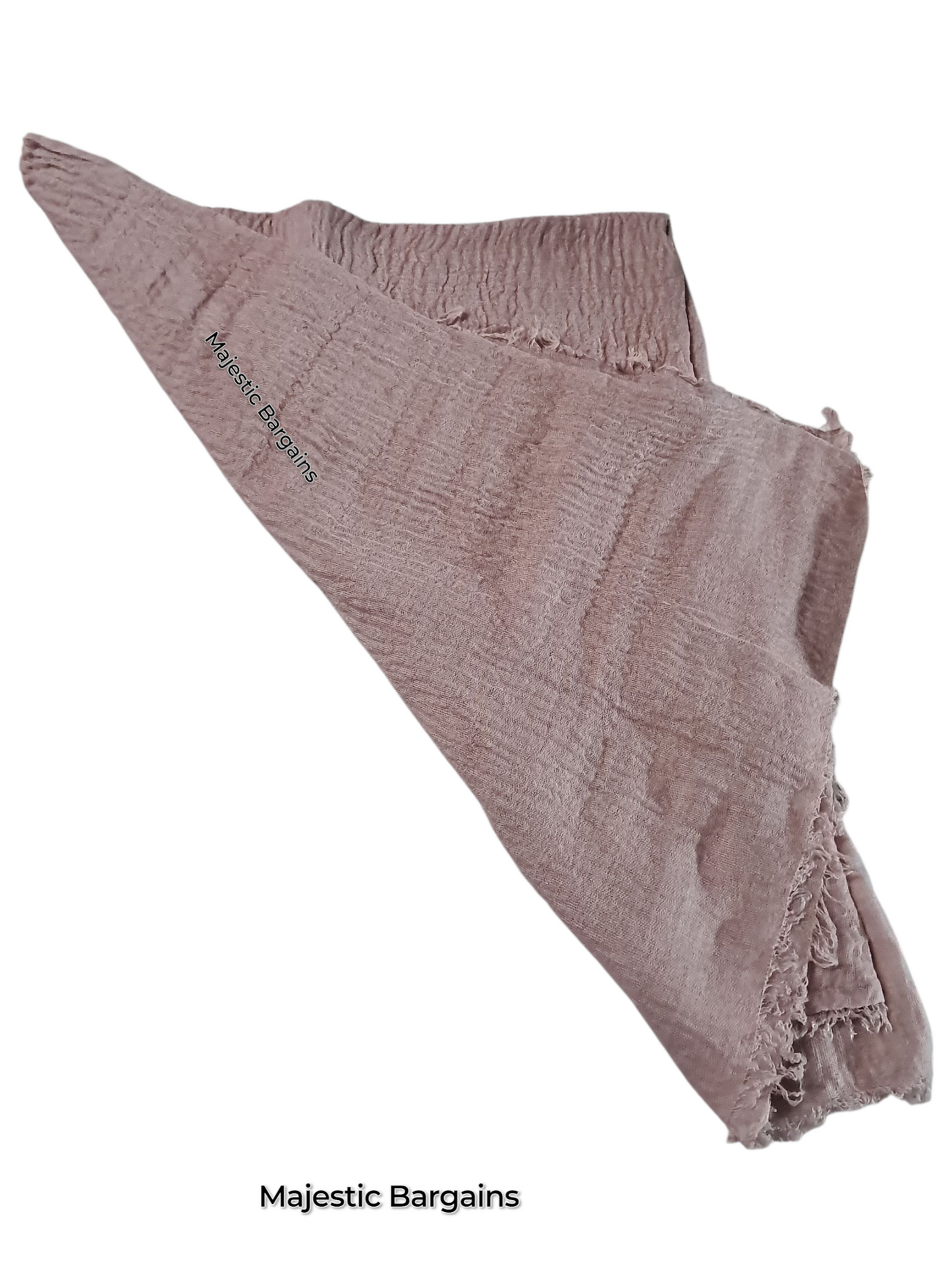 CRUSH COTTON SCARF
