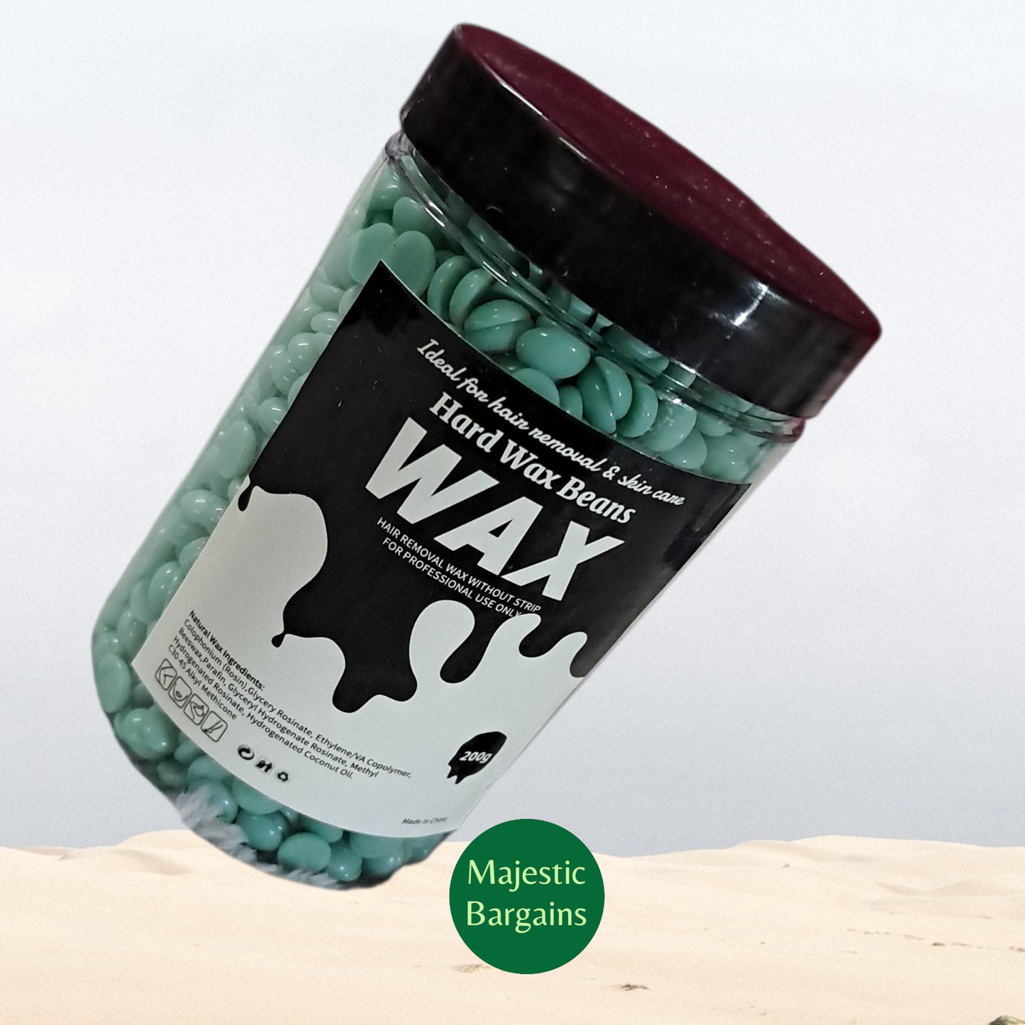 HARD WAX BEANS 200g TUB