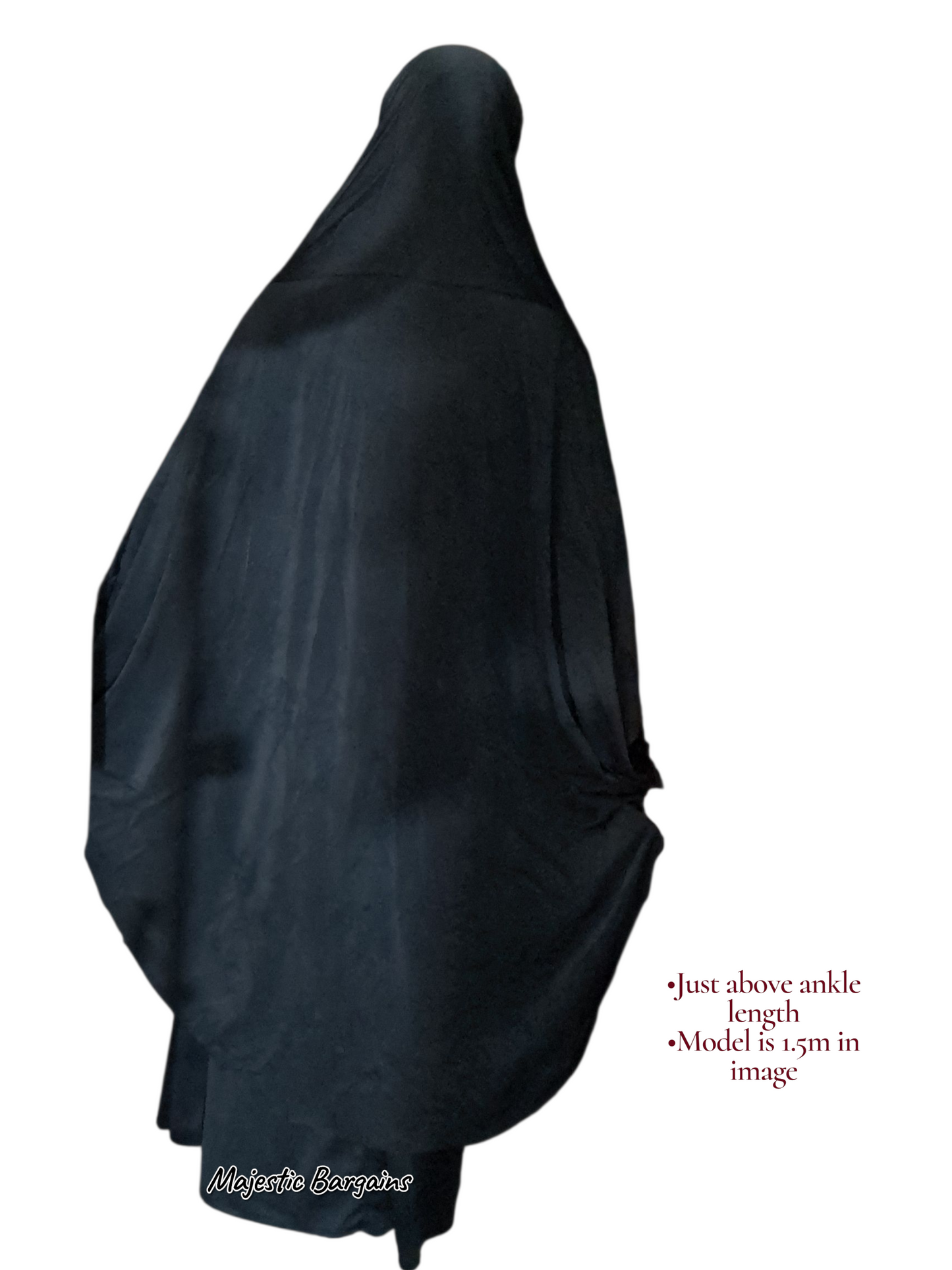 BURQAH WITH SLEEVES (ABOVE ANKLE)