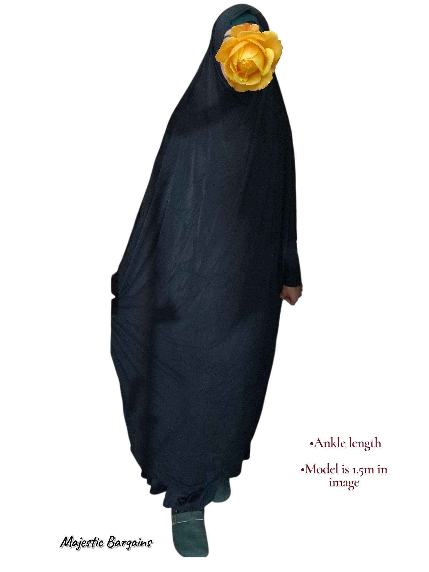 BURQAH WITH SLEEVES (ANKLE LENGTH)