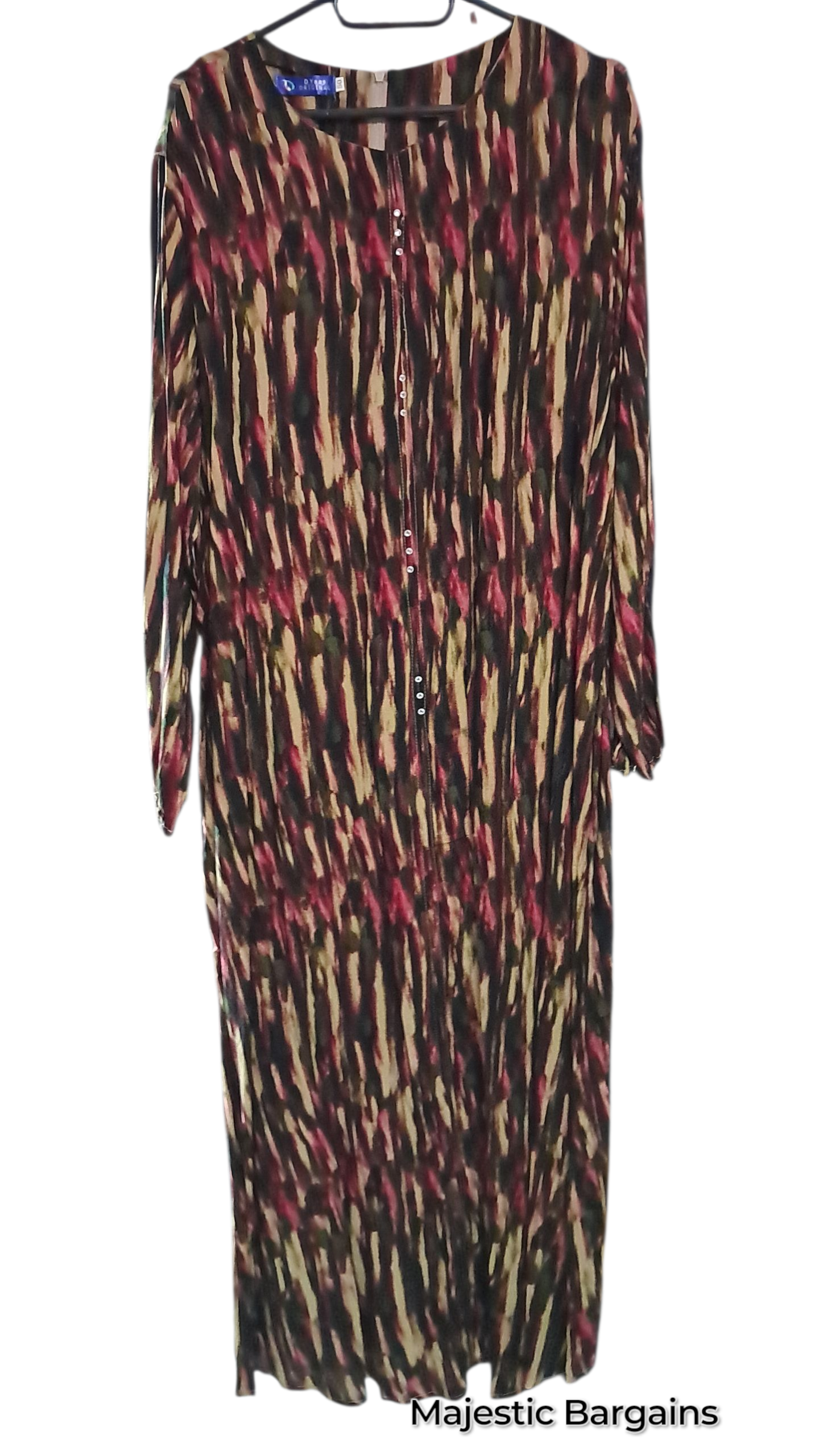 PRINTED LONG DRESS