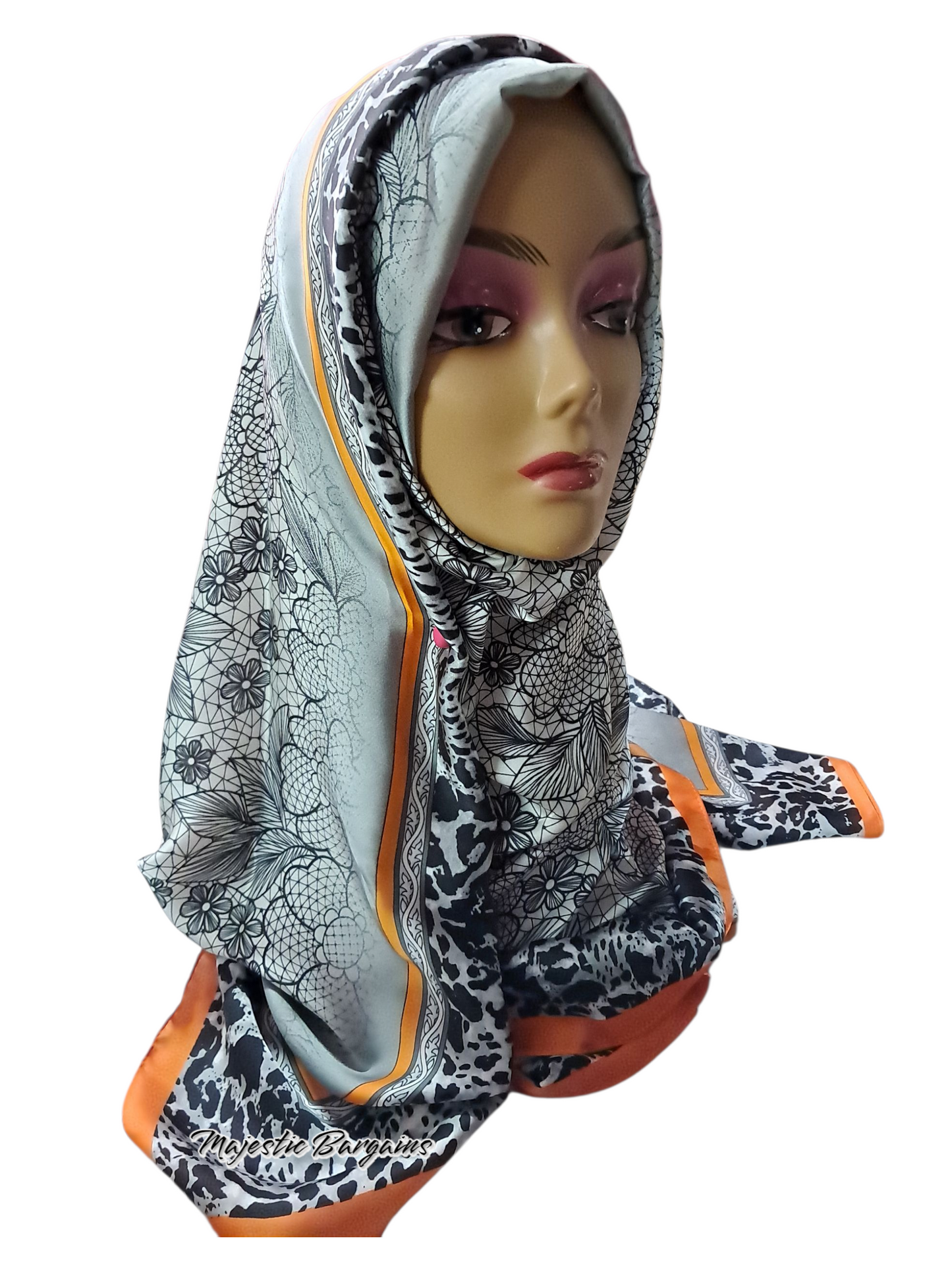 TURKISH PRINT LONG SCARF
