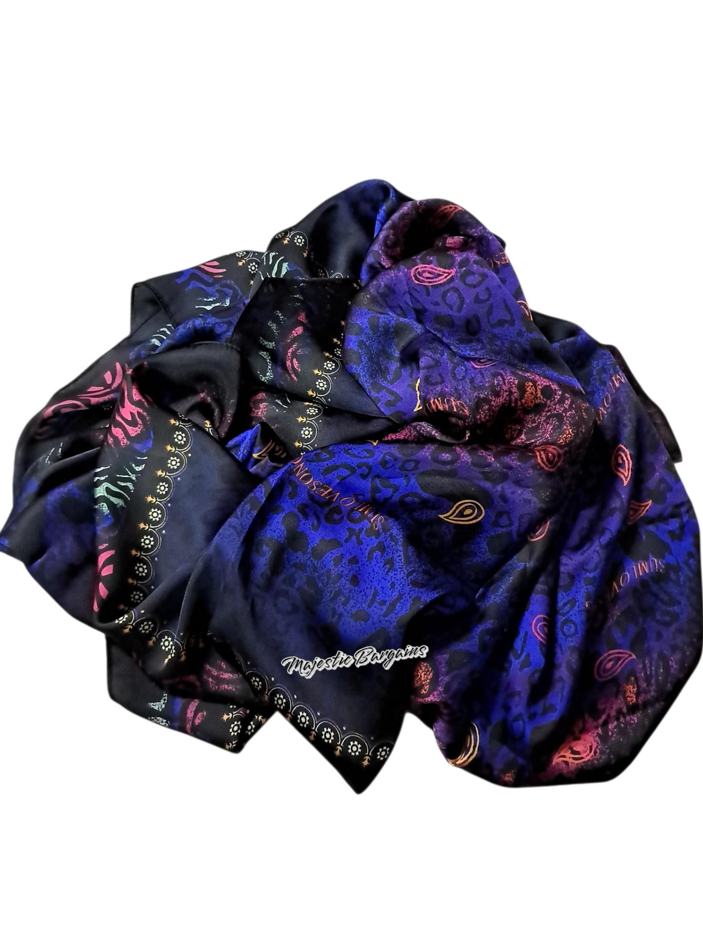 TURKISH PRINT LONG SCARF