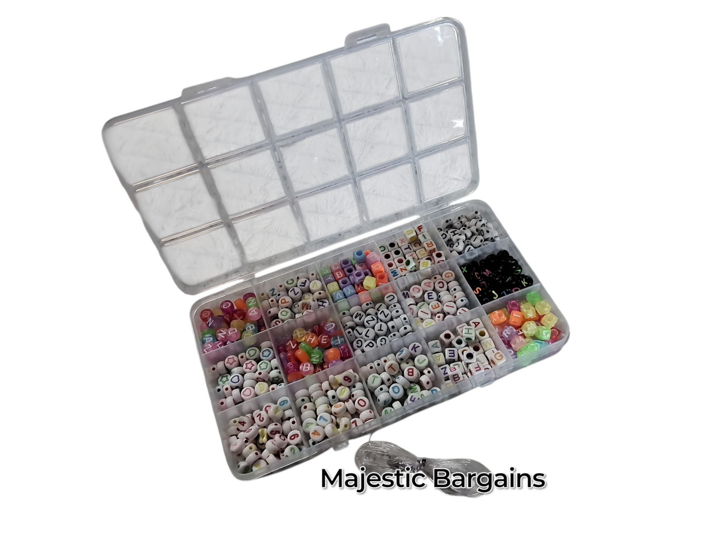 BRACELET BEAD SET (LETTERS)
