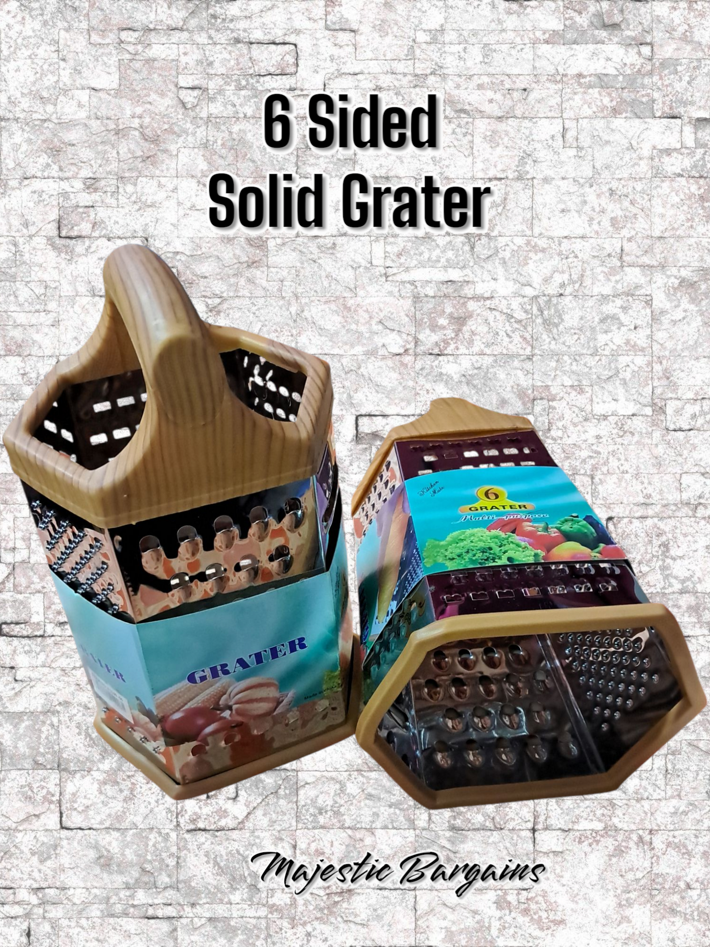 6 SIDED GRATER