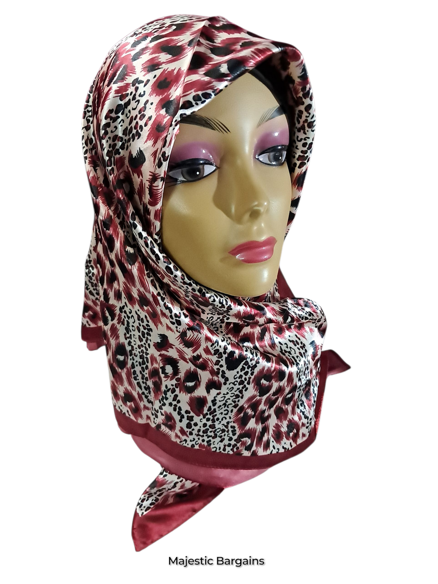 PRINTED SILK SQUARE 90X90cm