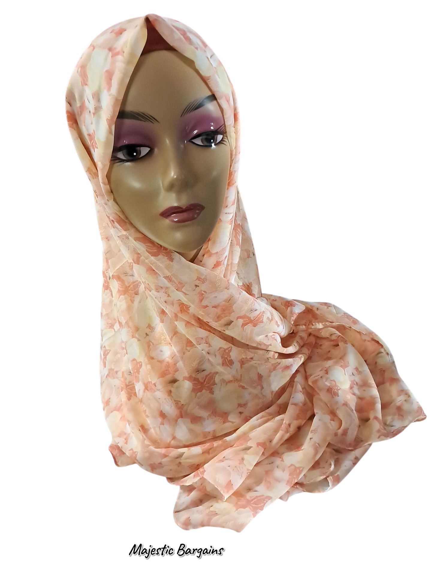 PRINTED CHIFFON SCARF