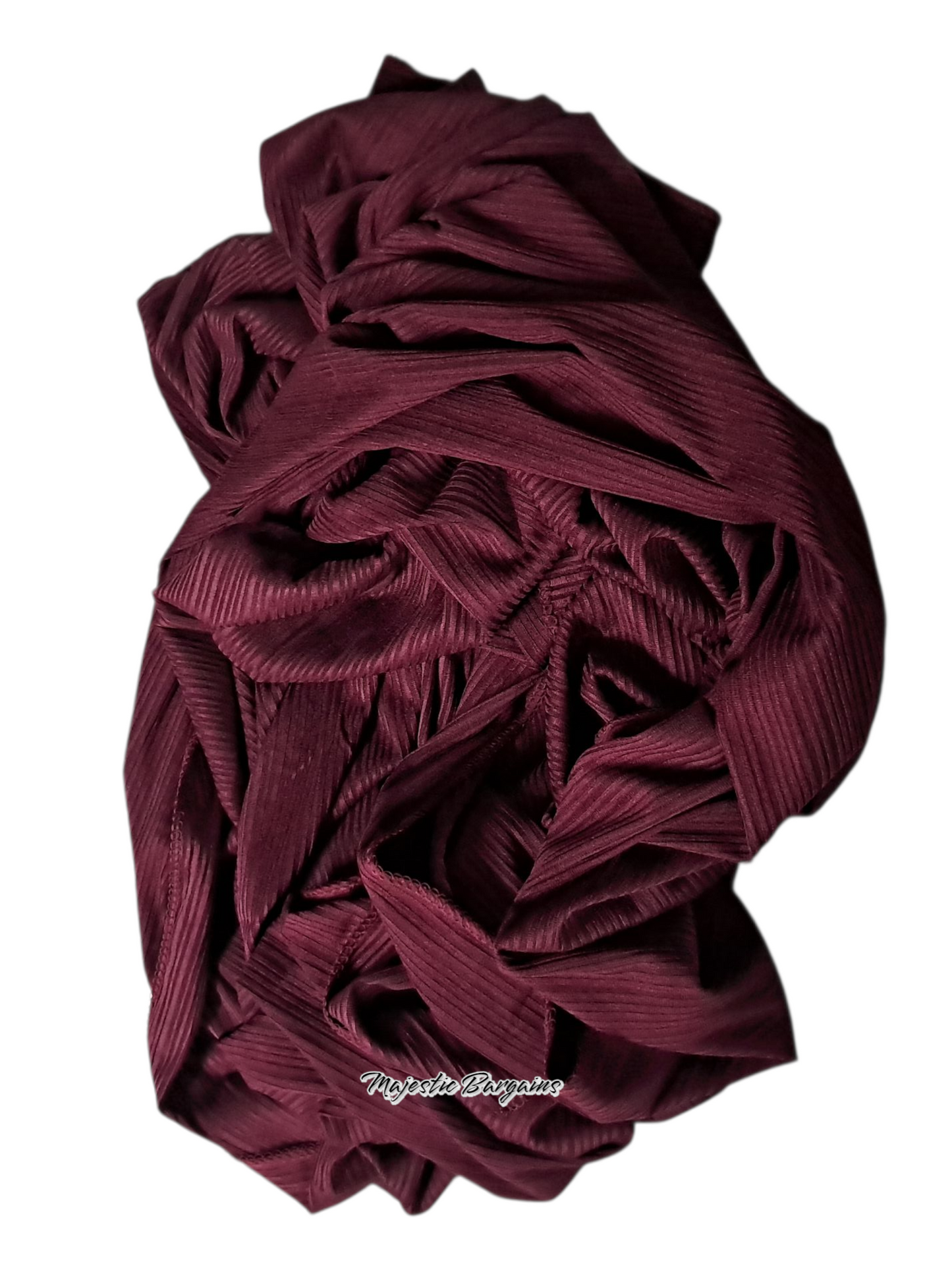 RIBBED JERSEY LONG SCARF