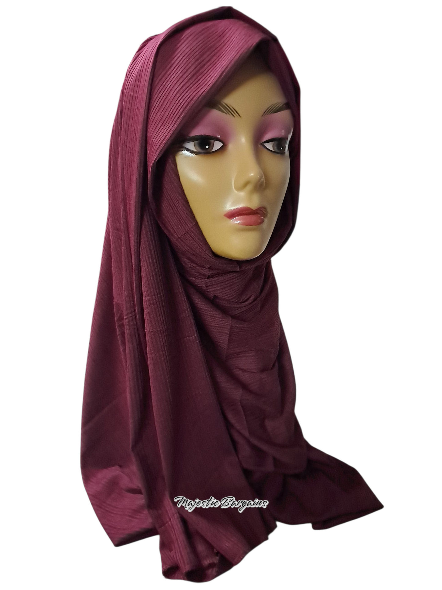 RIBBED JERSEY LONG SCARF