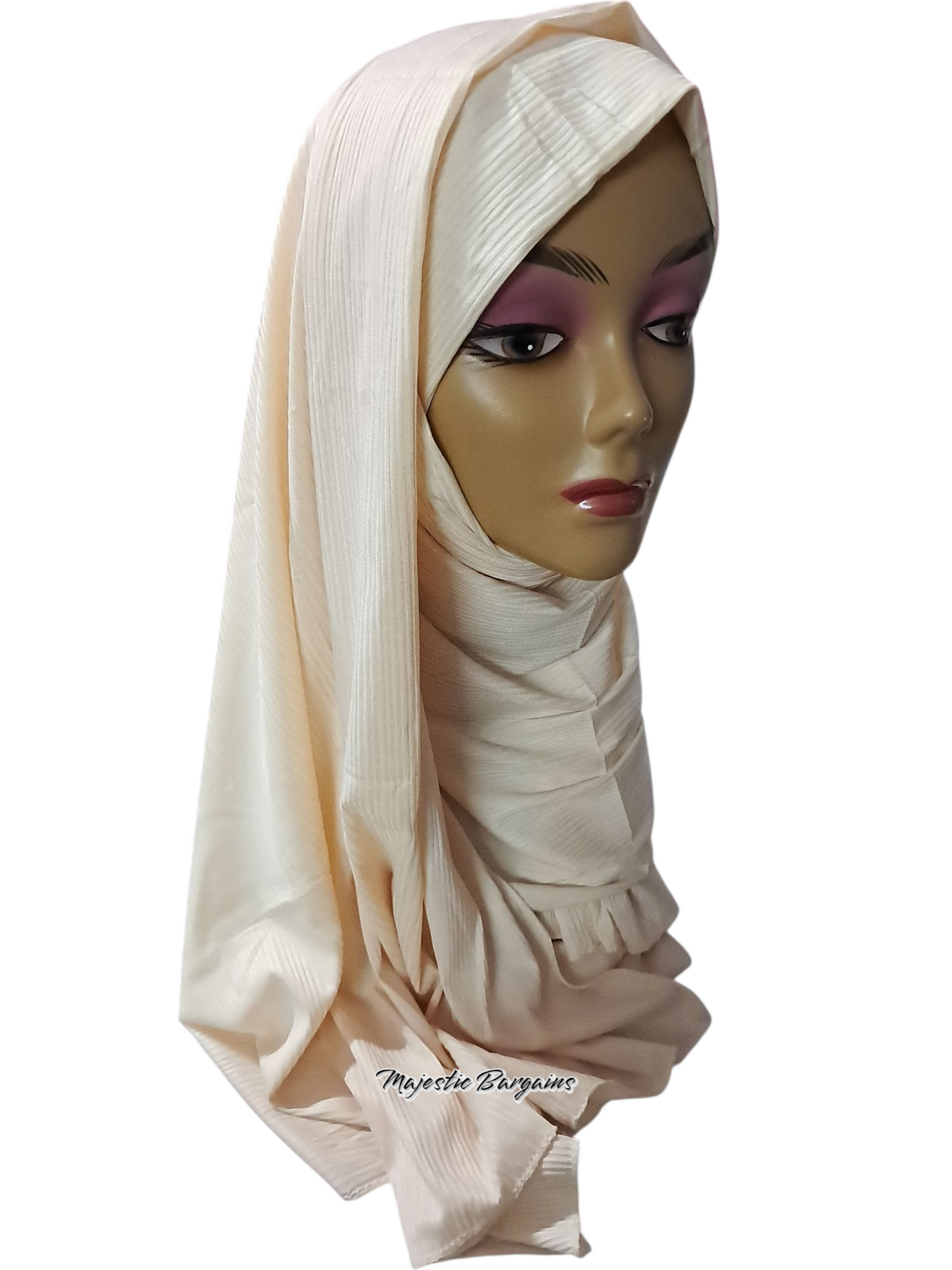RIBBED JERSEY LONG SCARF