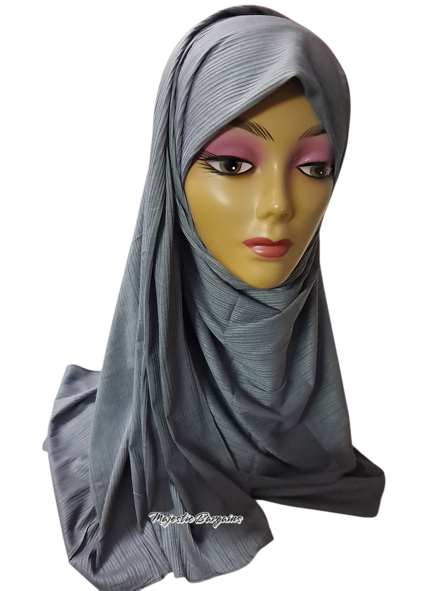 RIBBED JERSEY LONG SCARF
