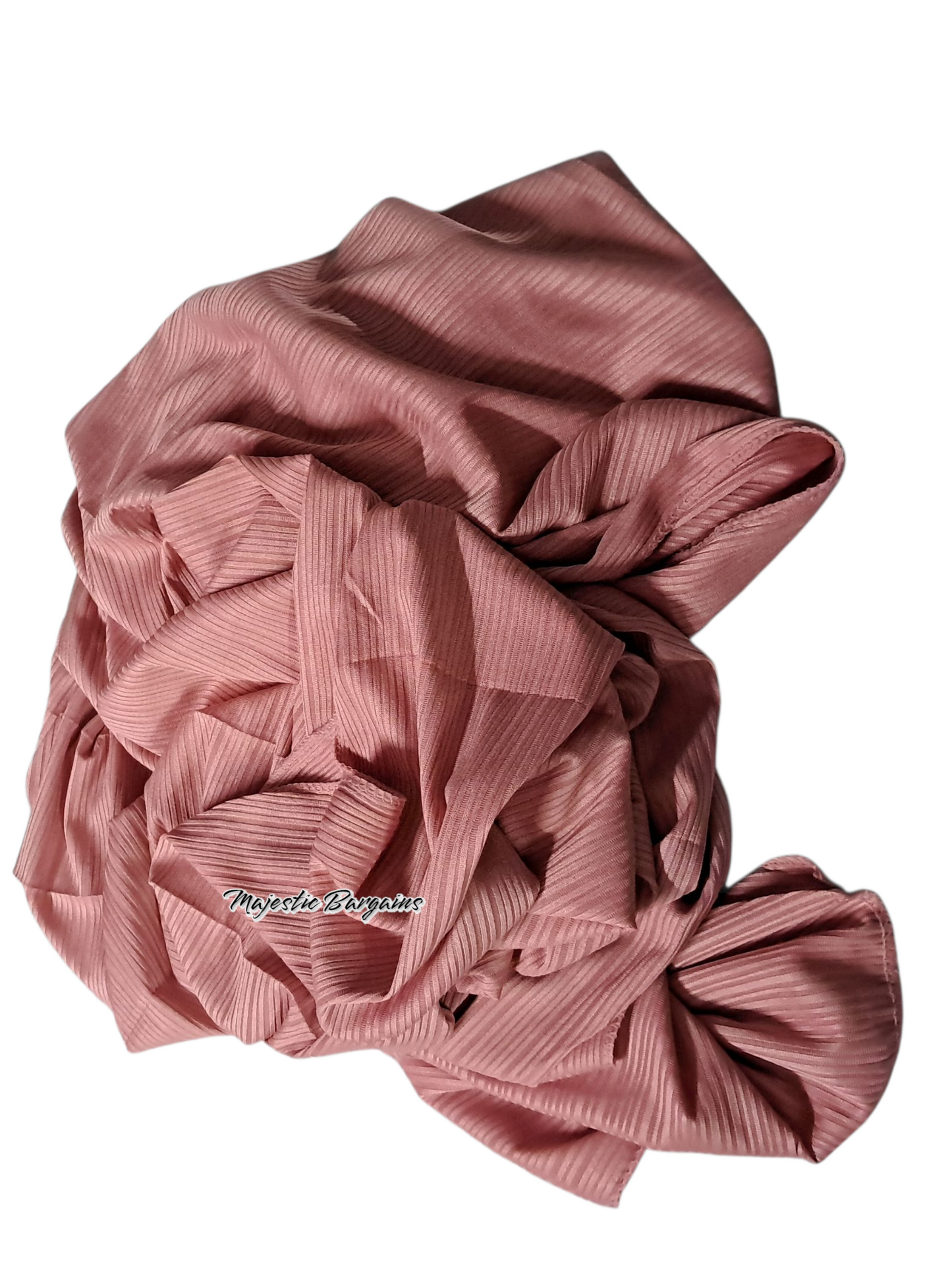 RIBBED JERSEY LONG SCARF