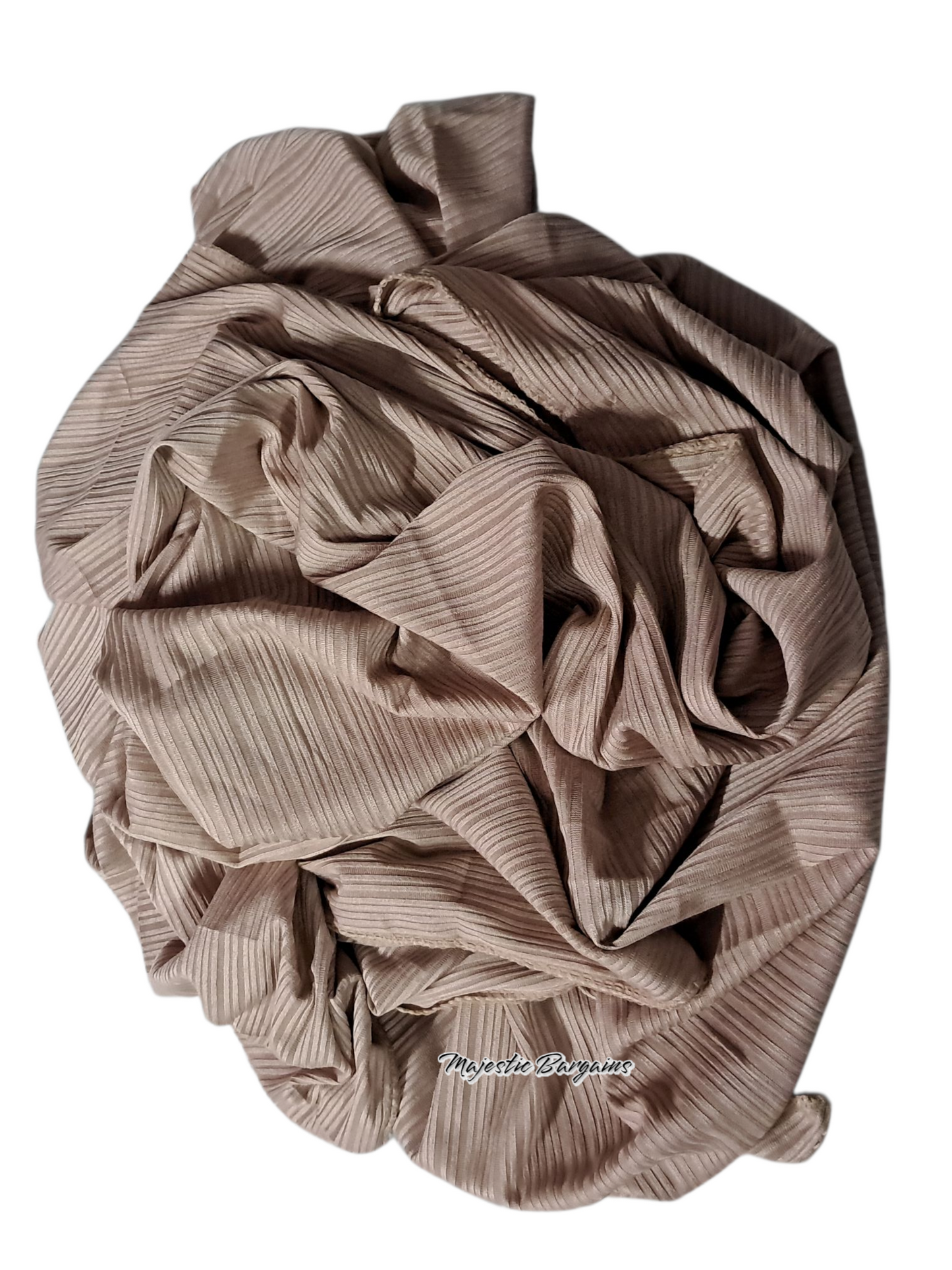 RIBBED JERSEY LONG SCARF