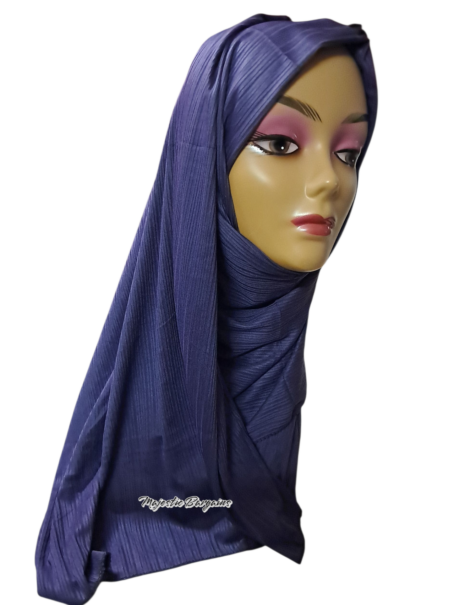 RIBBED JERSEY LONG SCARF