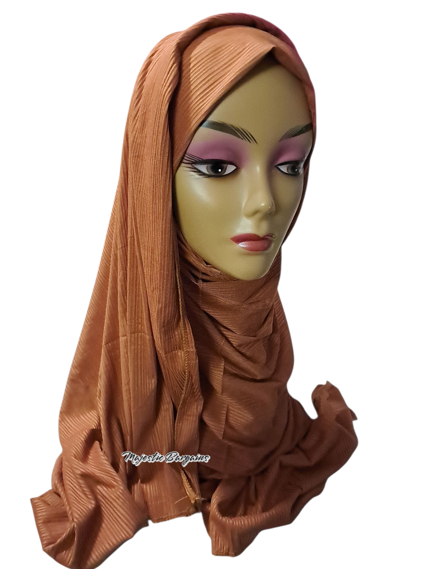 RIBBED JERSEY LONG SCARF