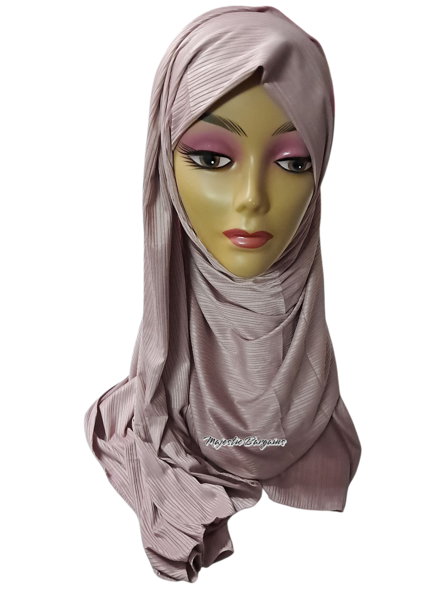 RIBBED JERSEY LONG SCARF