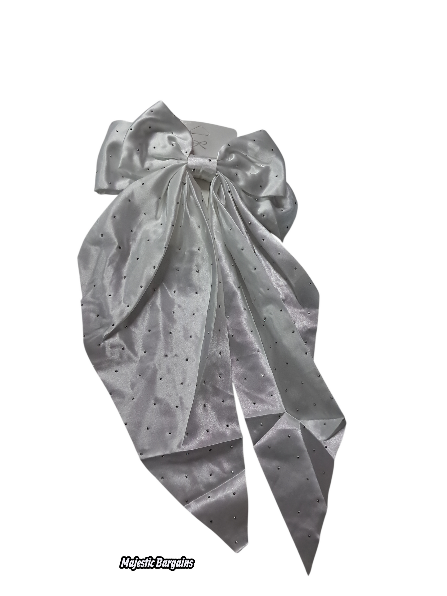 BOW RIBBON HAIR SLIDE
