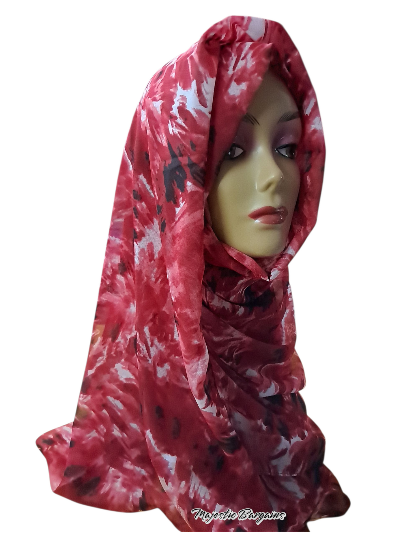 PRINTED CHIFFON SCARF