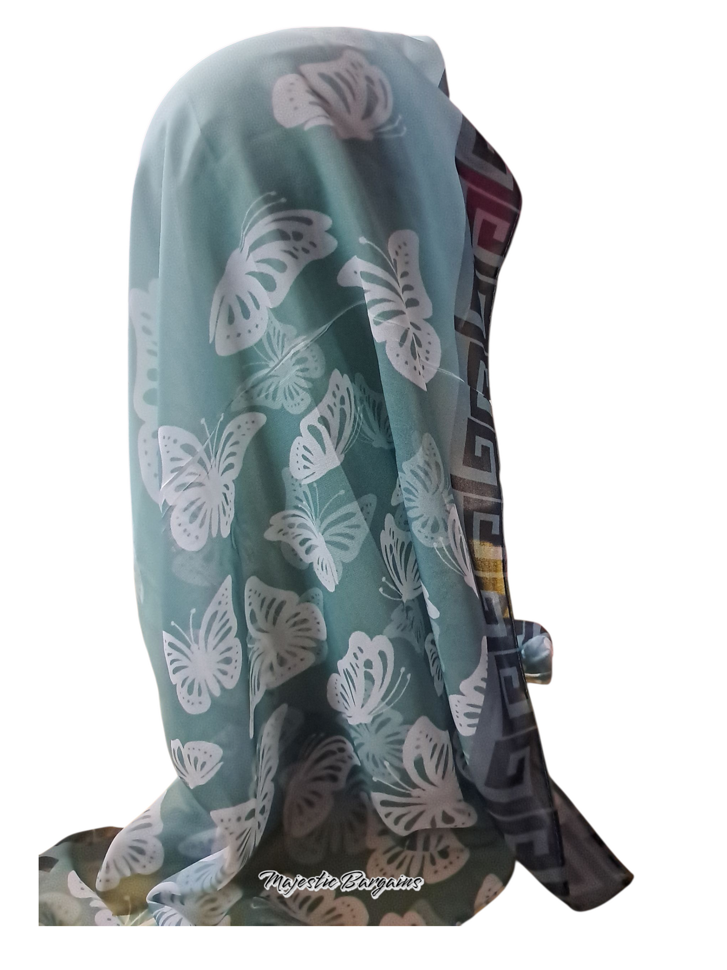 PRINTED CHIFFON SCARF