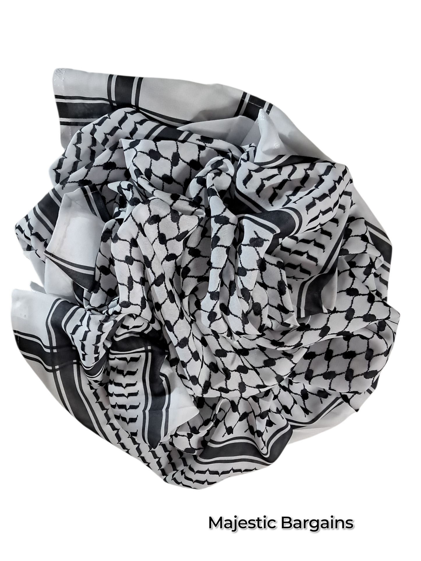 SQUARE KEFFIYAH SCARF