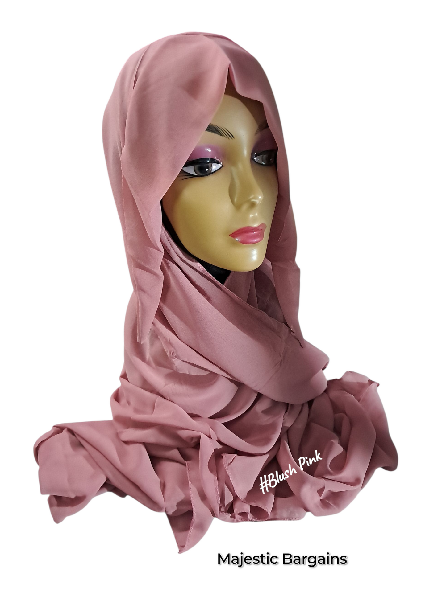 CHIFFON TIEBACK SCARF
