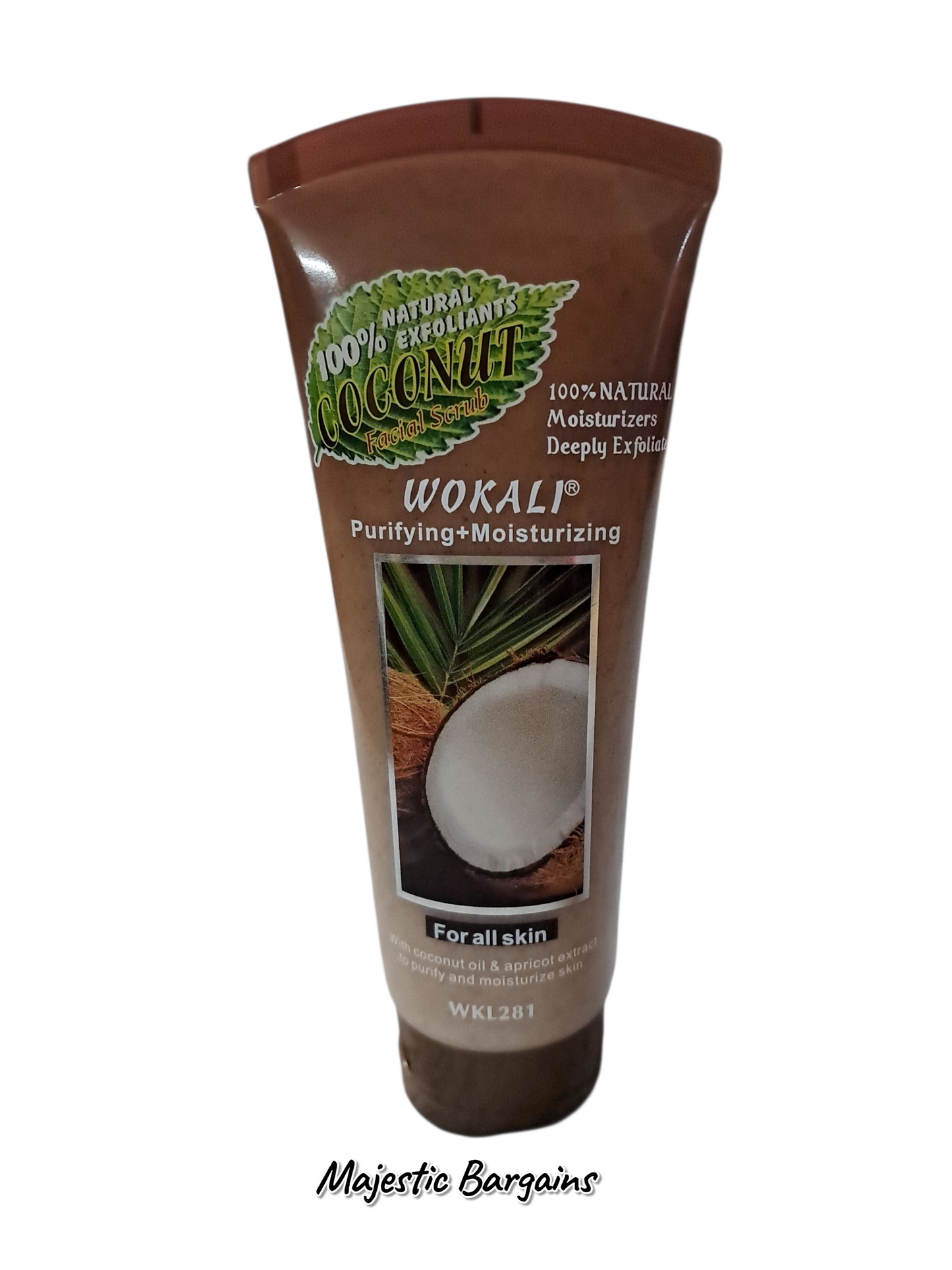 WOKALI FACIAL SCRUBS 120ml