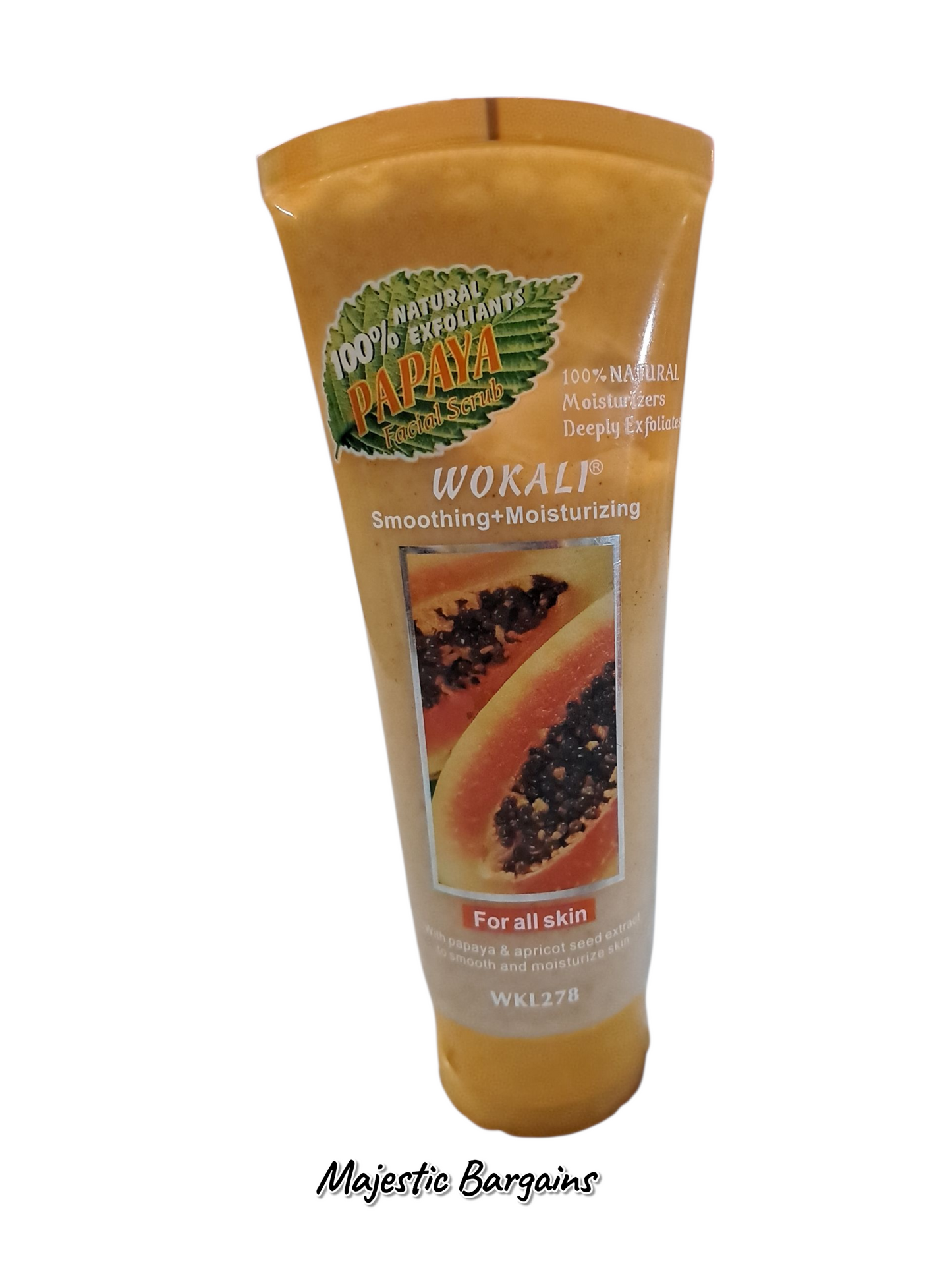 WOKALI FACIAL SCRUBS 120ml