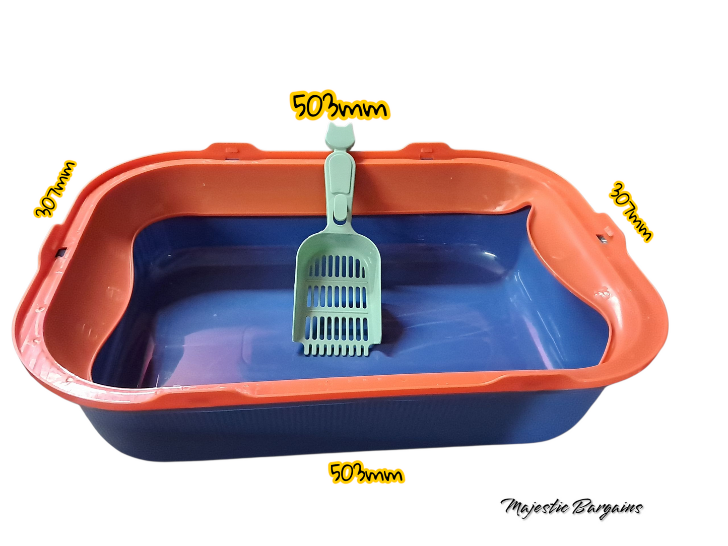 CAT LITTER TRAY + SPADE