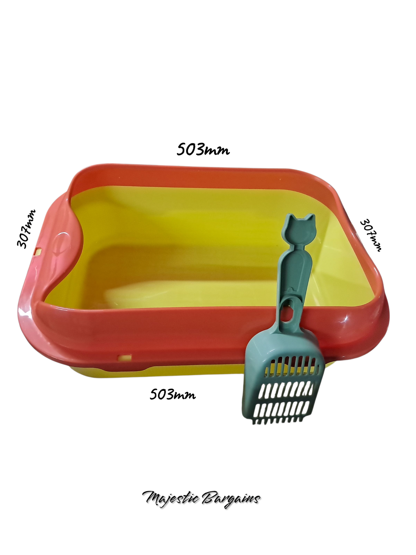 CAT LITTER TRAY + SPADE
