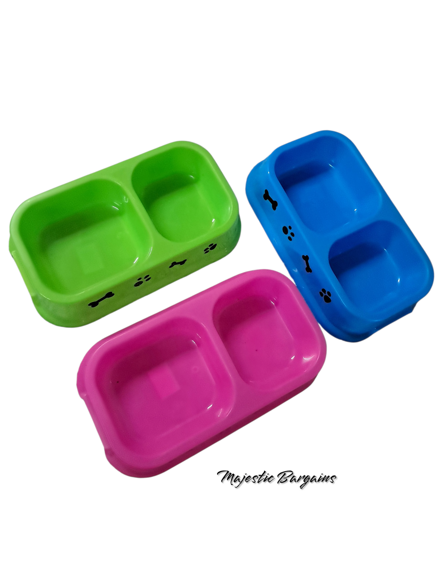 PET FOOD 2 SIDED BOWL