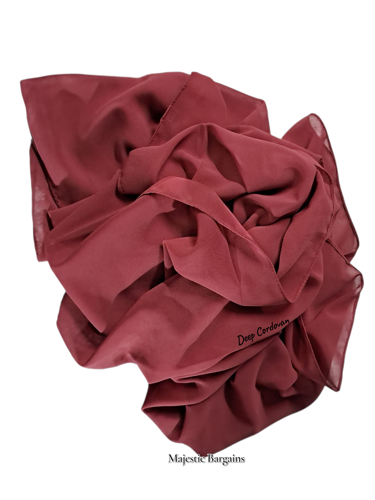 PLAIN CHIFFON SCARF