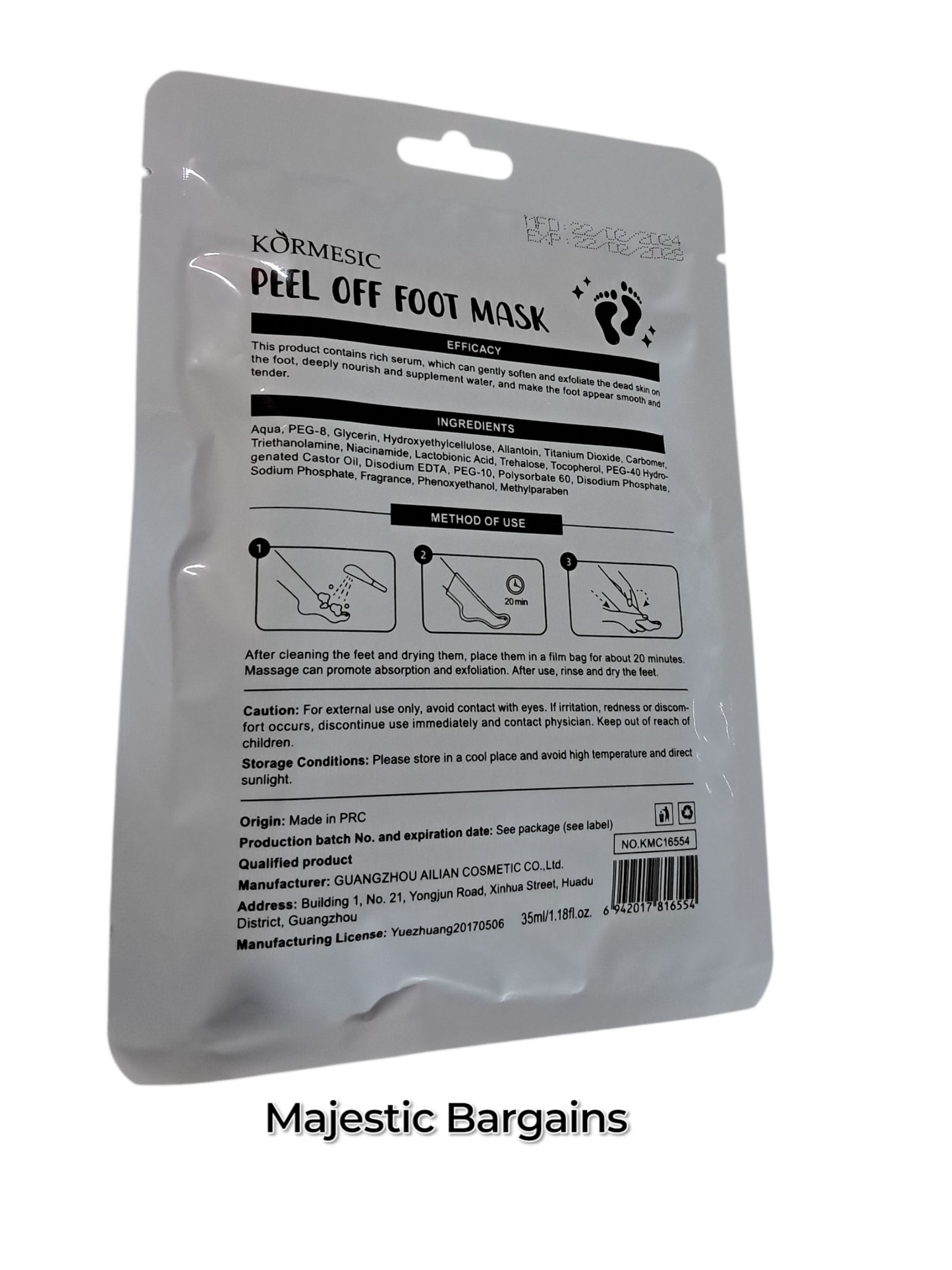 FOOT PEEL MASKS