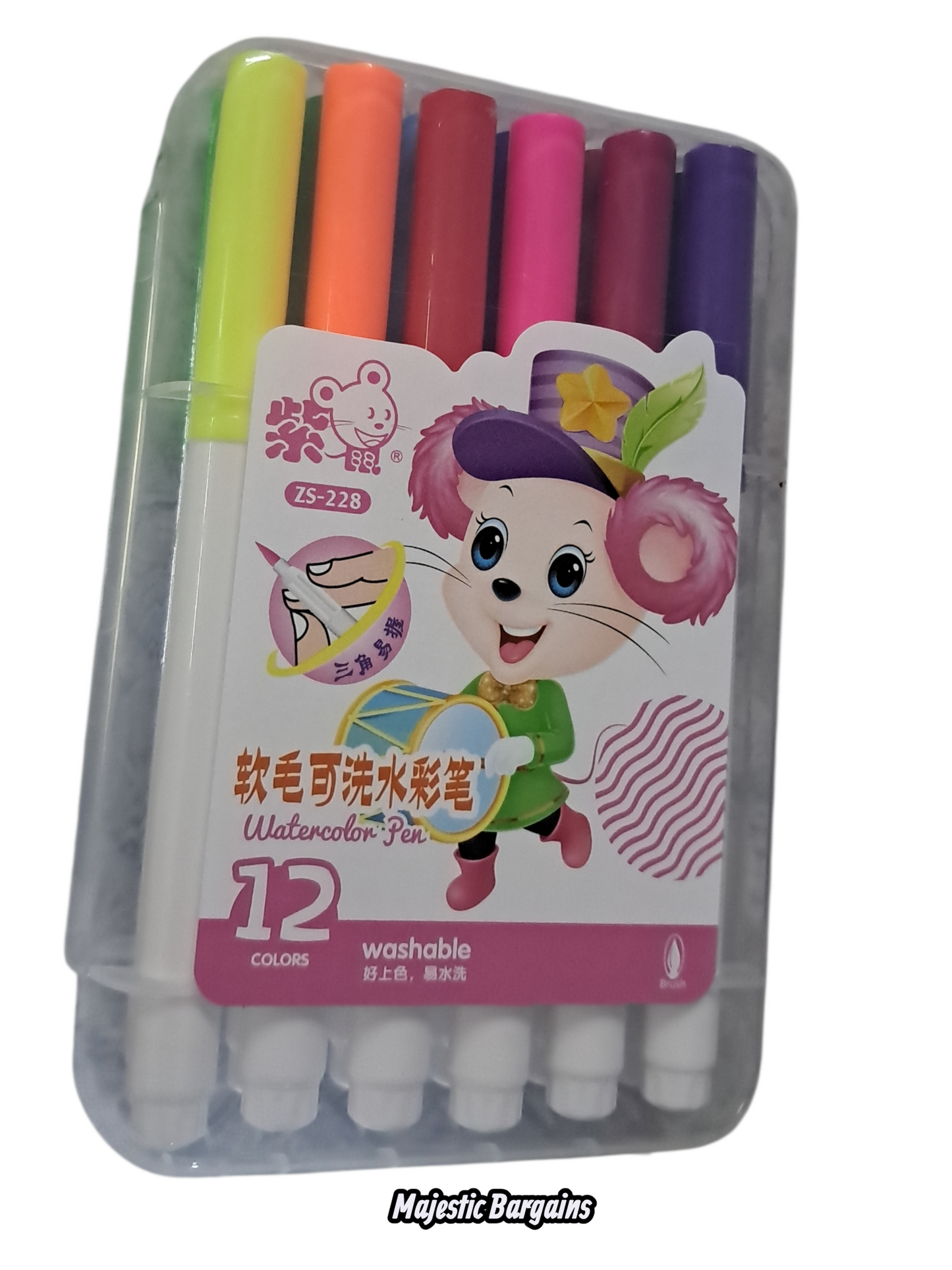 WASHABLE COLORS (12pc)