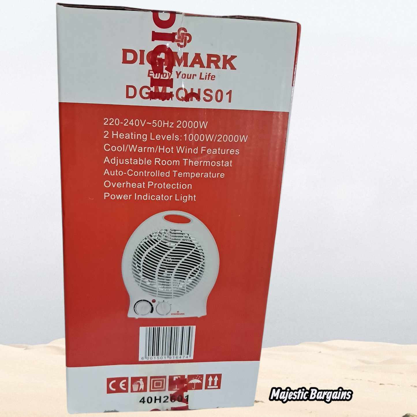 DIGIMARK ELECTRIC HEATER 2000W