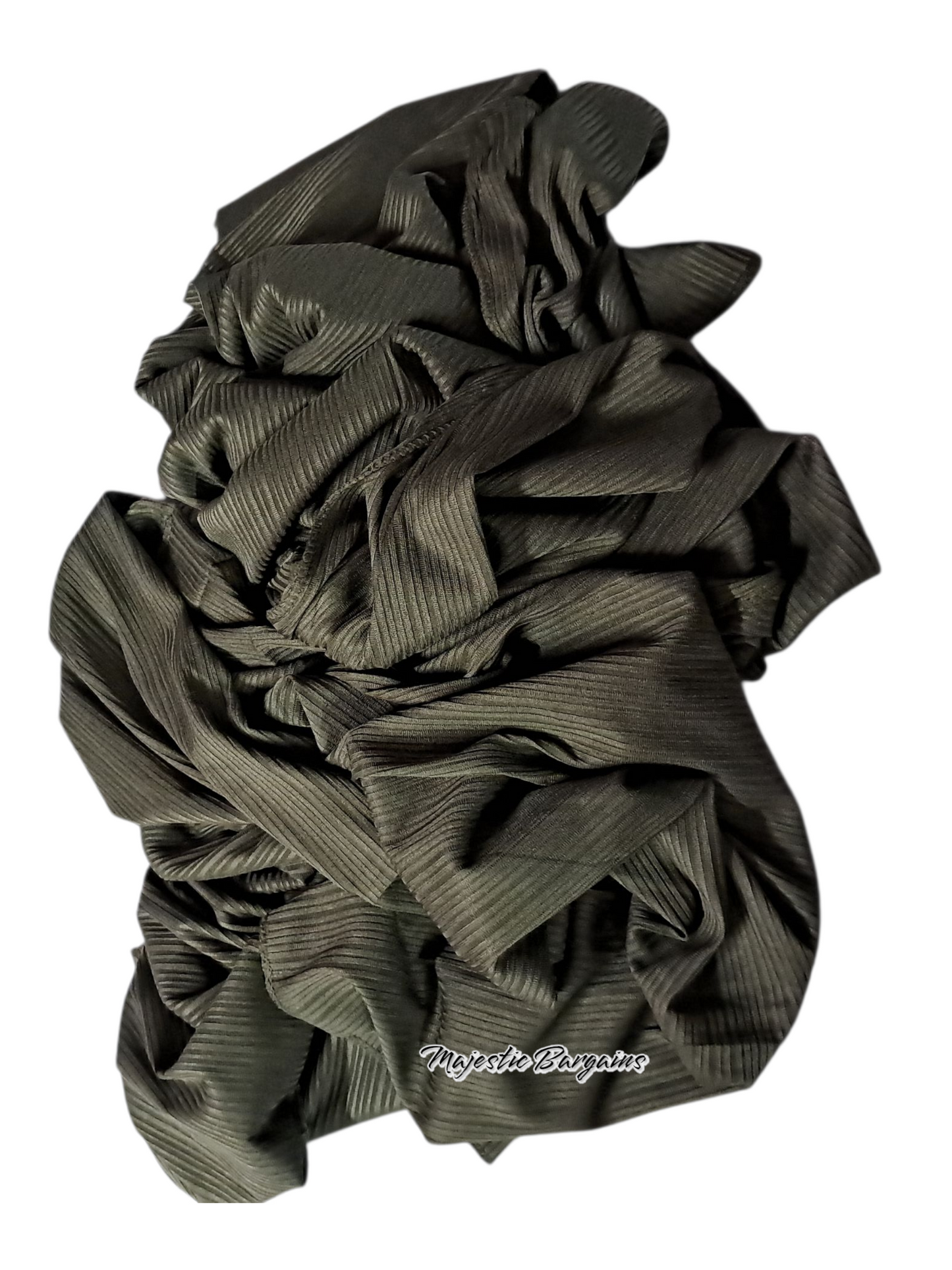 RIBBED JERSEY LONG SCARF