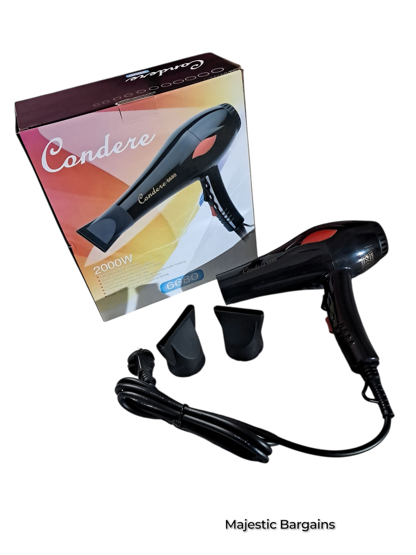 CONDERE HAIR DRYER 2000W