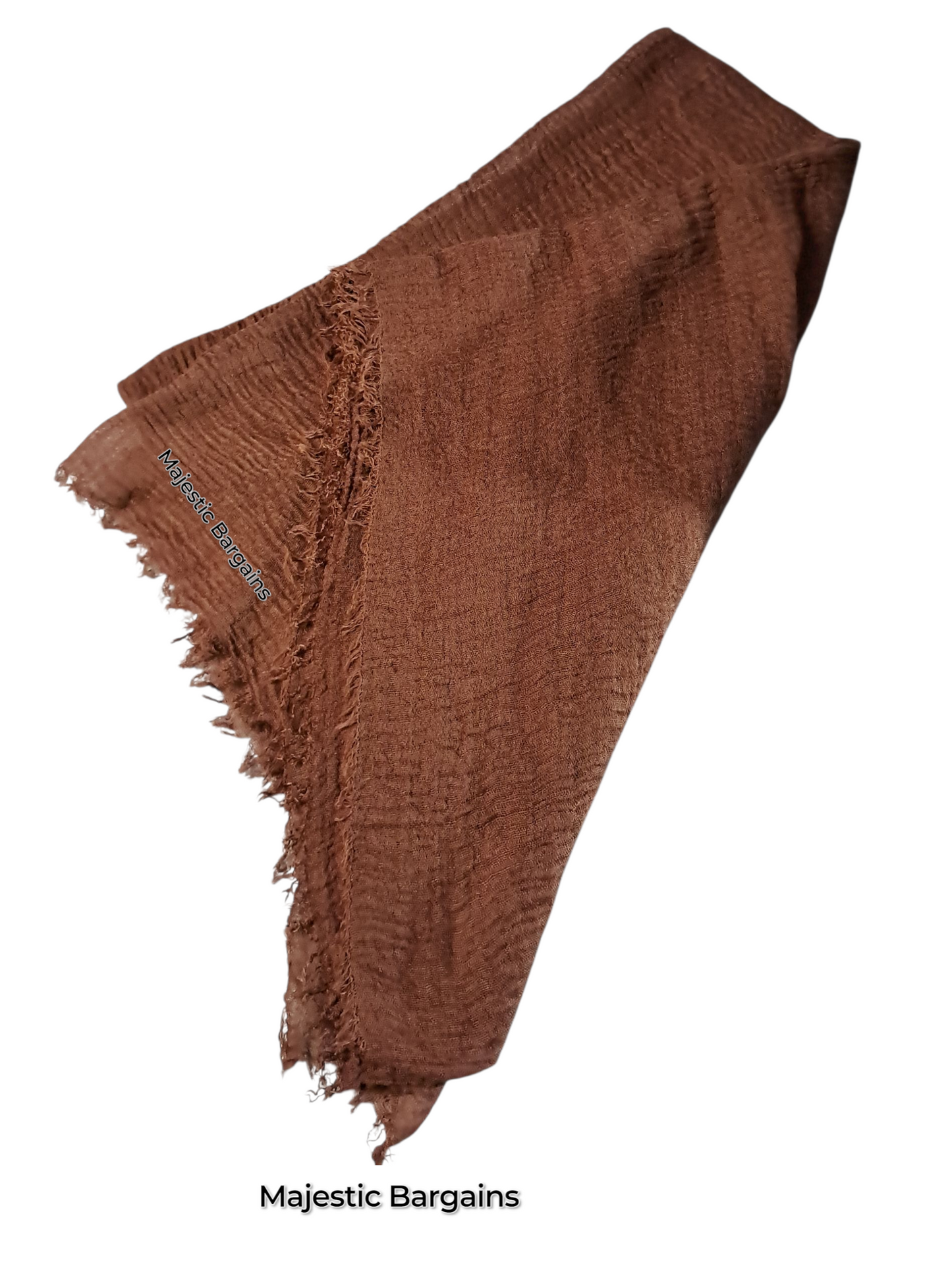 CRUSH COTTON SCARF