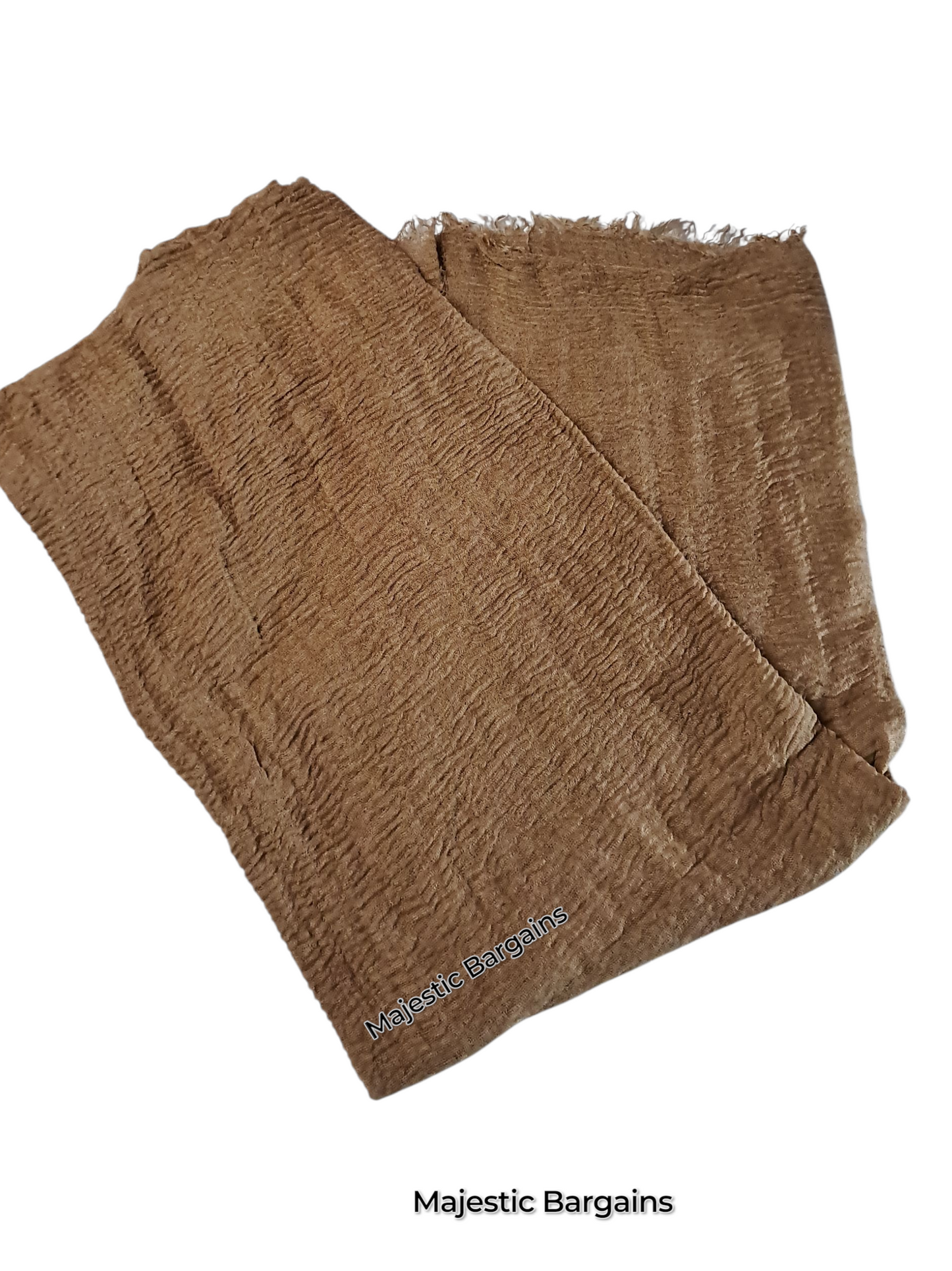 CRUSH COTTON SCARF