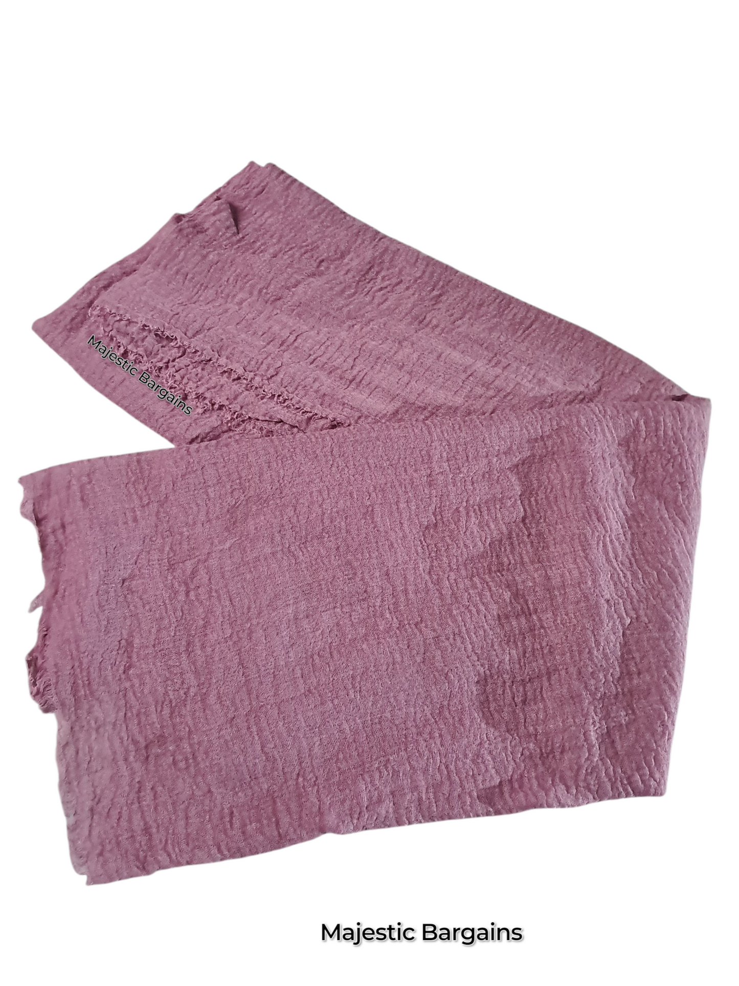 CRUSH COTTON SCARF