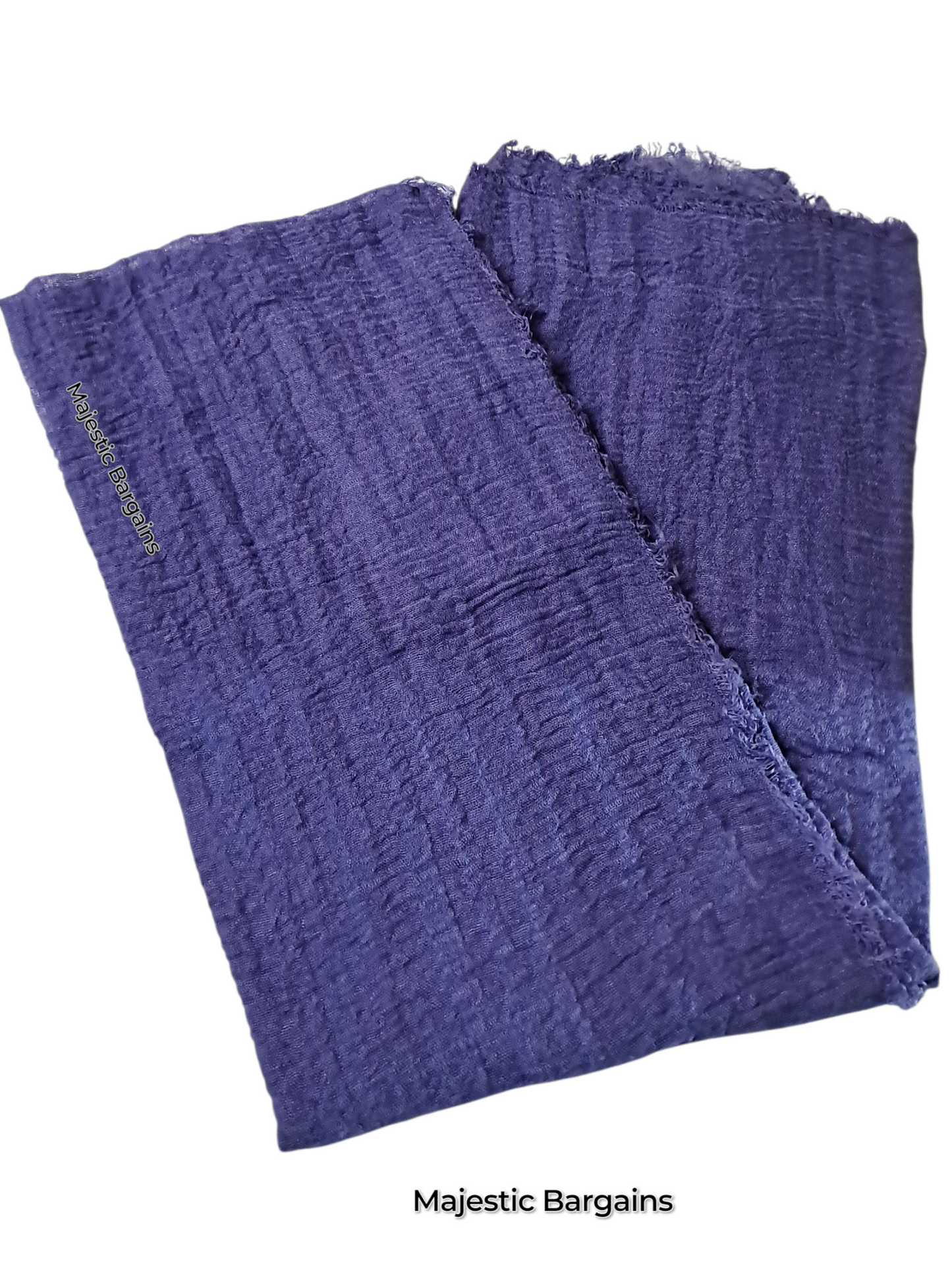CRUSH COTTON SCARF