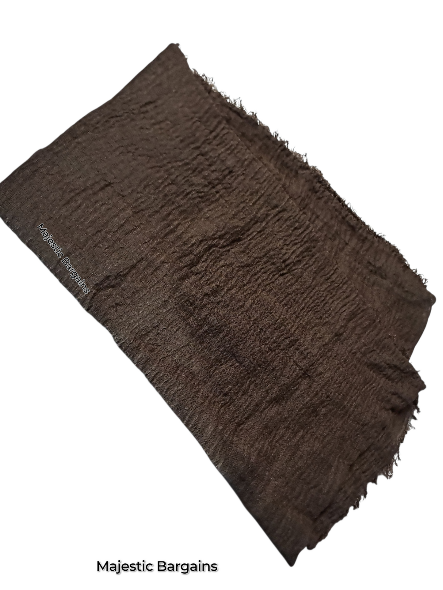 CRUSH COTTON SCARF