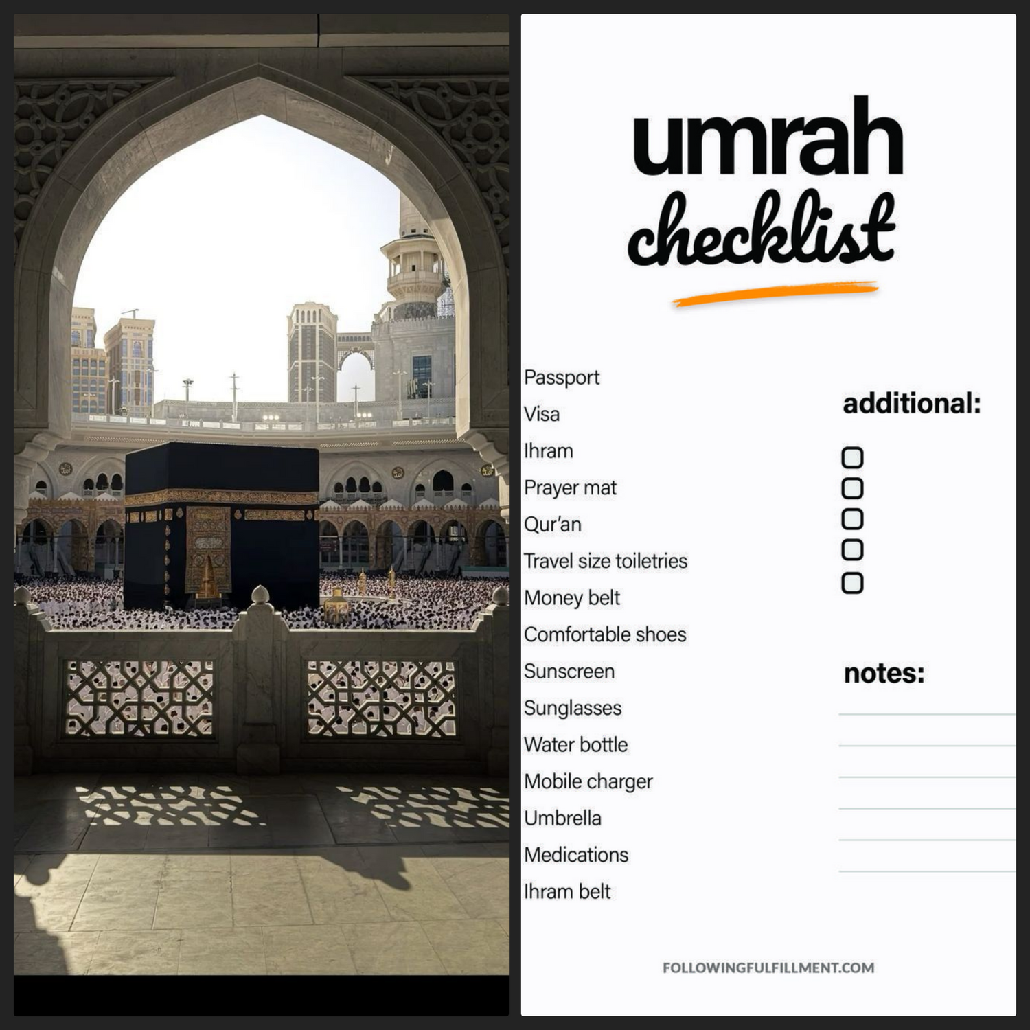 UMRAH & HAJJ NECESSITIES