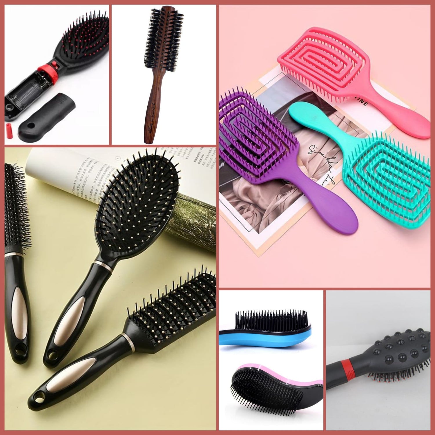 BRUSHES AND COMBS RANGE