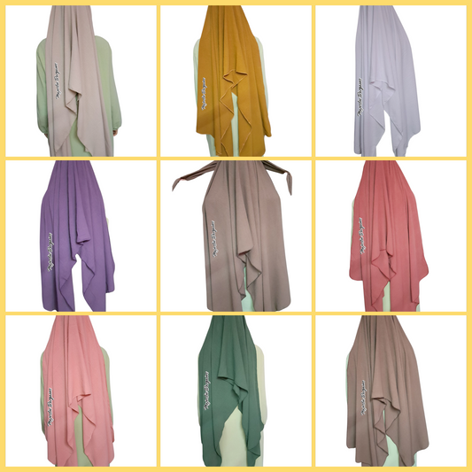 TIEBACK AIRFLOW SCARF