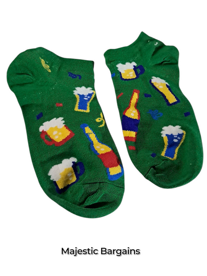PRINTED ANKLE SOCKS