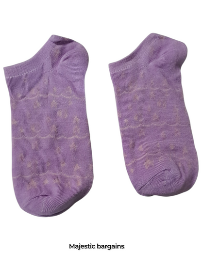 PRINTED ANKLE SOCKS