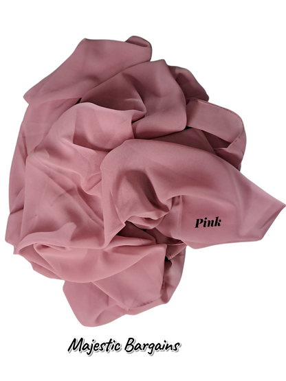 PLAIN CHIFFON SCARF