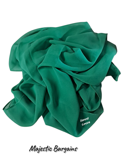PLAIN CHIFFON SCARF