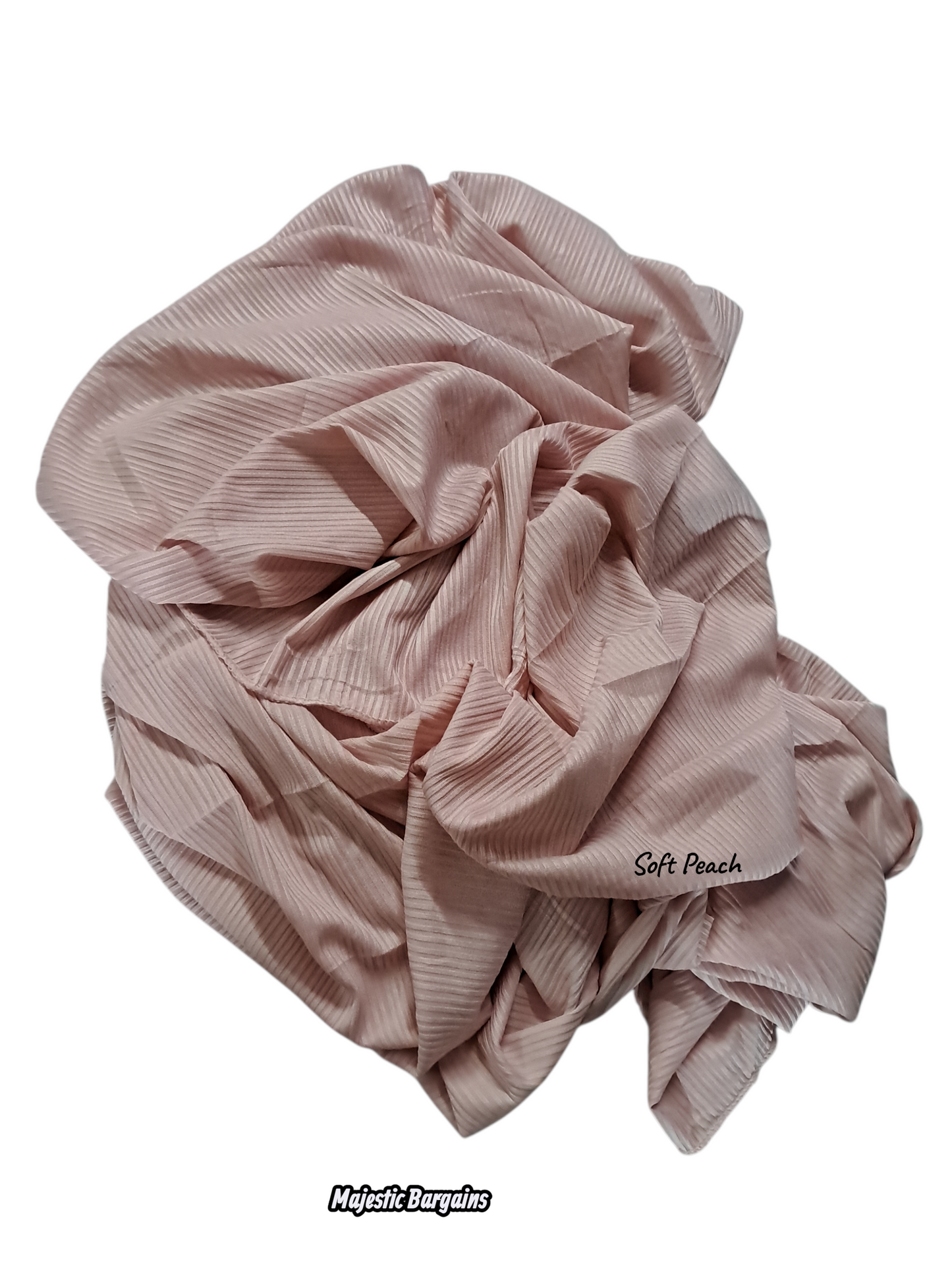 RIBBED JERSEY LONG SCARF
