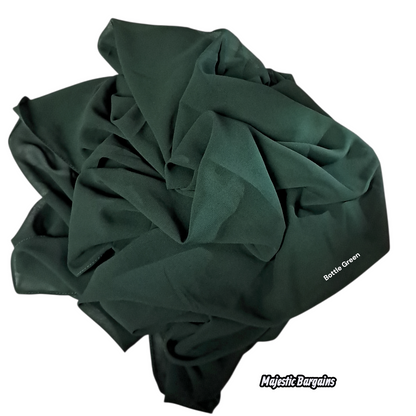 PLAIN CHIFFON SCARF
